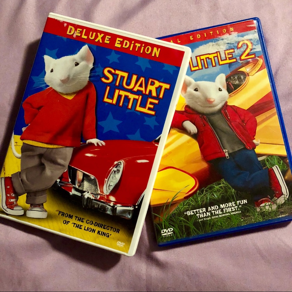 Stuart Little DVD bundle 🐁 📀